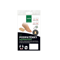 Podpätenky asymetrické